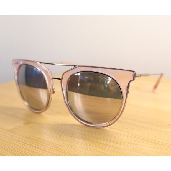 Henri Bendel HB829S Ellie 690 Sunglasses 53-23-135 Mirrored Crystal Colored Lens - Picture 3 of 13